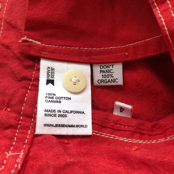 Jesse Kamm Maraschino Patchwork Handy Pants - Picture 7 of 12